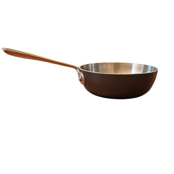 All Clad LTD Anodized Small Saucier Pot Sauce Pan 6" Wide 2.5" Deep High - Picture 1 of 9